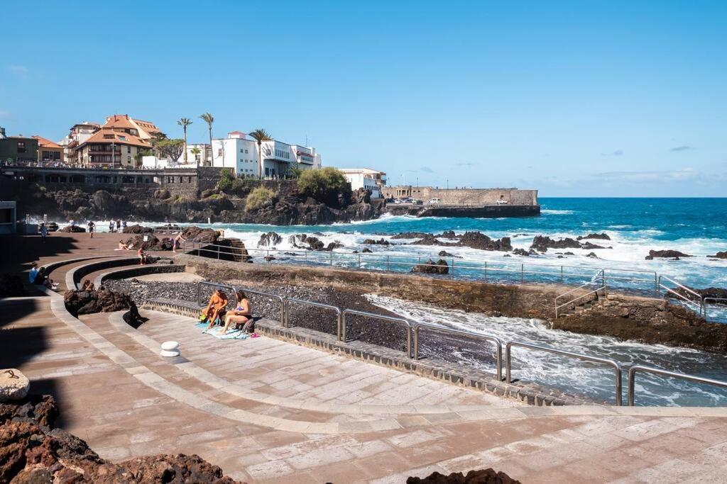 Apartment With Balcony And Swimming Pool Puerto de la Cruz  Buitenkant foto